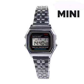 Relógio CASIO MINI PRATA Unissex Pequeno Digital