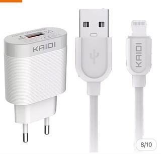 CARREGADOR KAIDI TURBO IOS 18W