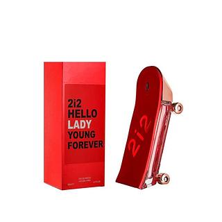 2i2 Hello Lady Young Forever Eau De Confiado Perfume Juvenil 80ML