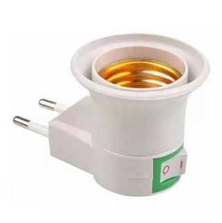 SOQUETE ADAPTADOR DE LAMPADA PARA TOMADA 10PCS