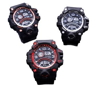 Relógio De Pulso Digital Masculino LED Esportivo a Prova d 'Água