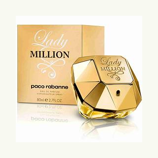 Perfume Rabanne Lady Million Eau de Parfum 80ml Feminino