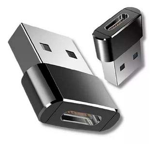 ADAPTADOR CONVERSOR TIPO C FEMEA X USB MACHO 10PCS