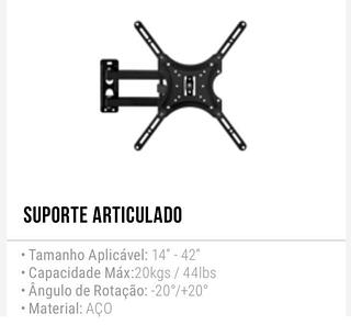 SUPORTE TV TOMATE