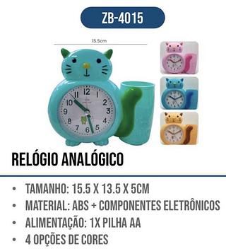 RELOGIO DE MESA ZB 4015