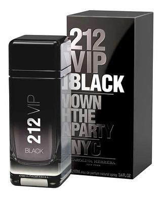 Perfume 212 Vip Black Carolina Herrera Eau De Parfum 100 Ml
