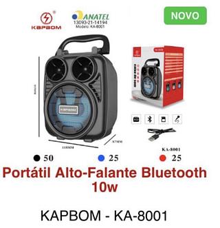 CAIXA DE SOM KAPBOM 8001