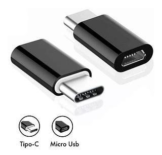 ADAPTADOR V8 E TIPO-C C FEMEA 10PCS