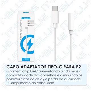 CABO ADAPTADOR TIPO-C PARA P2