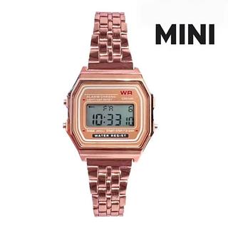 Relógio CASIO MINI ROSA Unissex Pequeno Digital