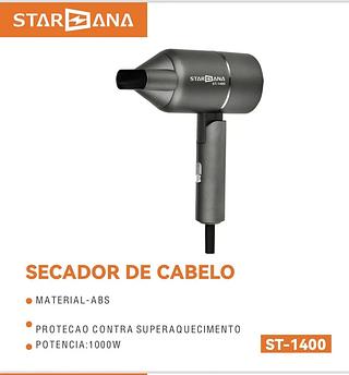 SECADOR DE CABELO PROFISSIONAL 110V