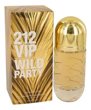 212 Vip Wild Party 80ml Eau De Toilette+amostra Volume Da Unidade 90 Ml