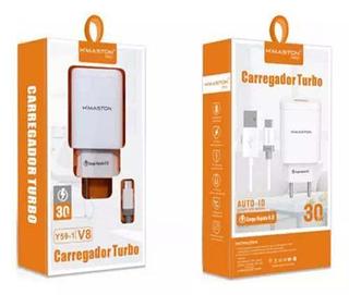 CARREGADOR HMSATON V8 30W Y59-1 TURBO