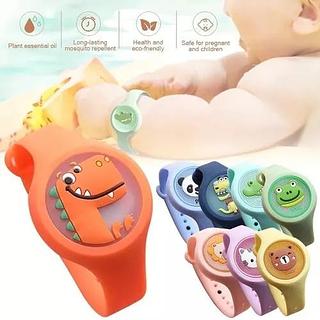 3PCS Pulseira Relógio SEM Luz Repelente Anti Mosquitos Para Crianças